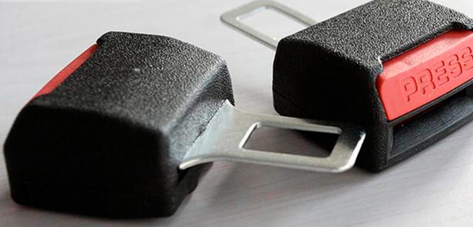 Fake seat belt clips, seat belt alarm stoppers banned