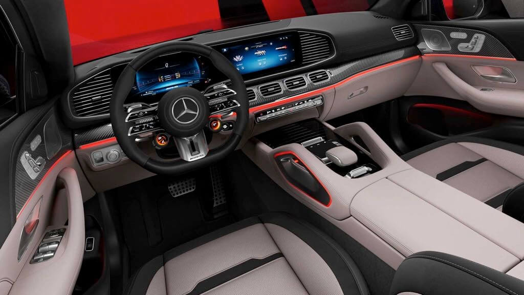 2024 Mercedes-AMG GLE 53 Coupe interior