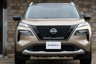 nissan x-trail suv front view